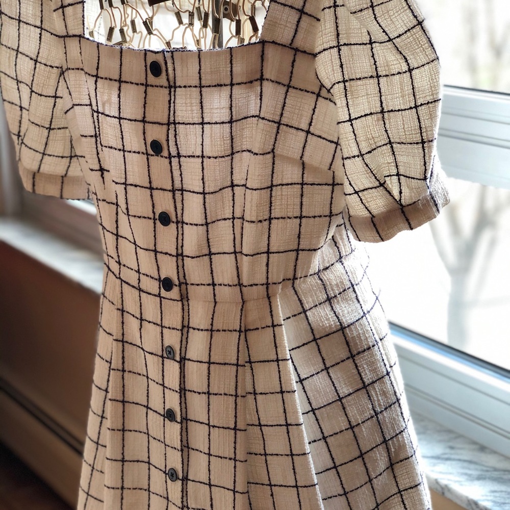 Gorgeous lined Anthropology dress